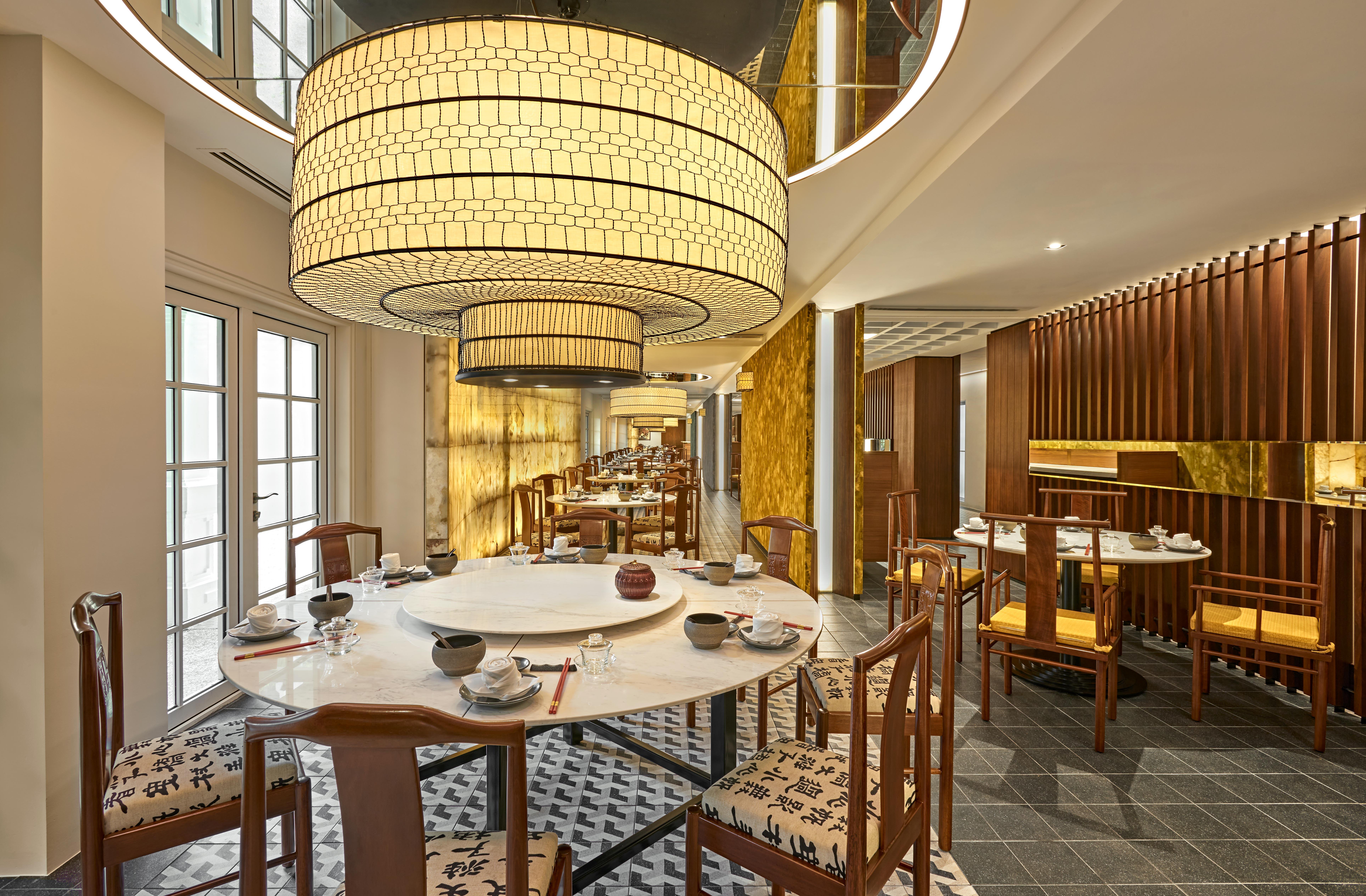 กู๊ดวู้ด พาร์ค โฮเทล Hotel สิงคโปร์ ภายนอก รูปภาพ Interior of the restaurant
