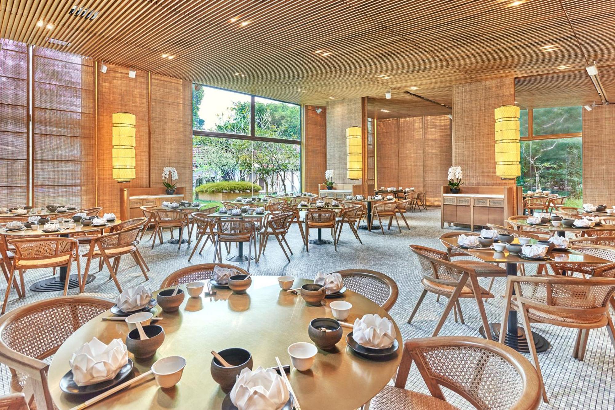 กู๊ดวู้ด พาร์ค โฮเทล Hotel สิงคโปร์ ภายนอก รูปภาพ The interior of the restaurant